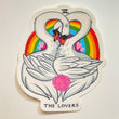 Art Sticker “The Lovers”