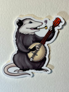 Art Sticker “Appalachian Banjo”
