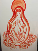 Load image into Gallery viewer, PRINT 11x17in of “Radiate”
