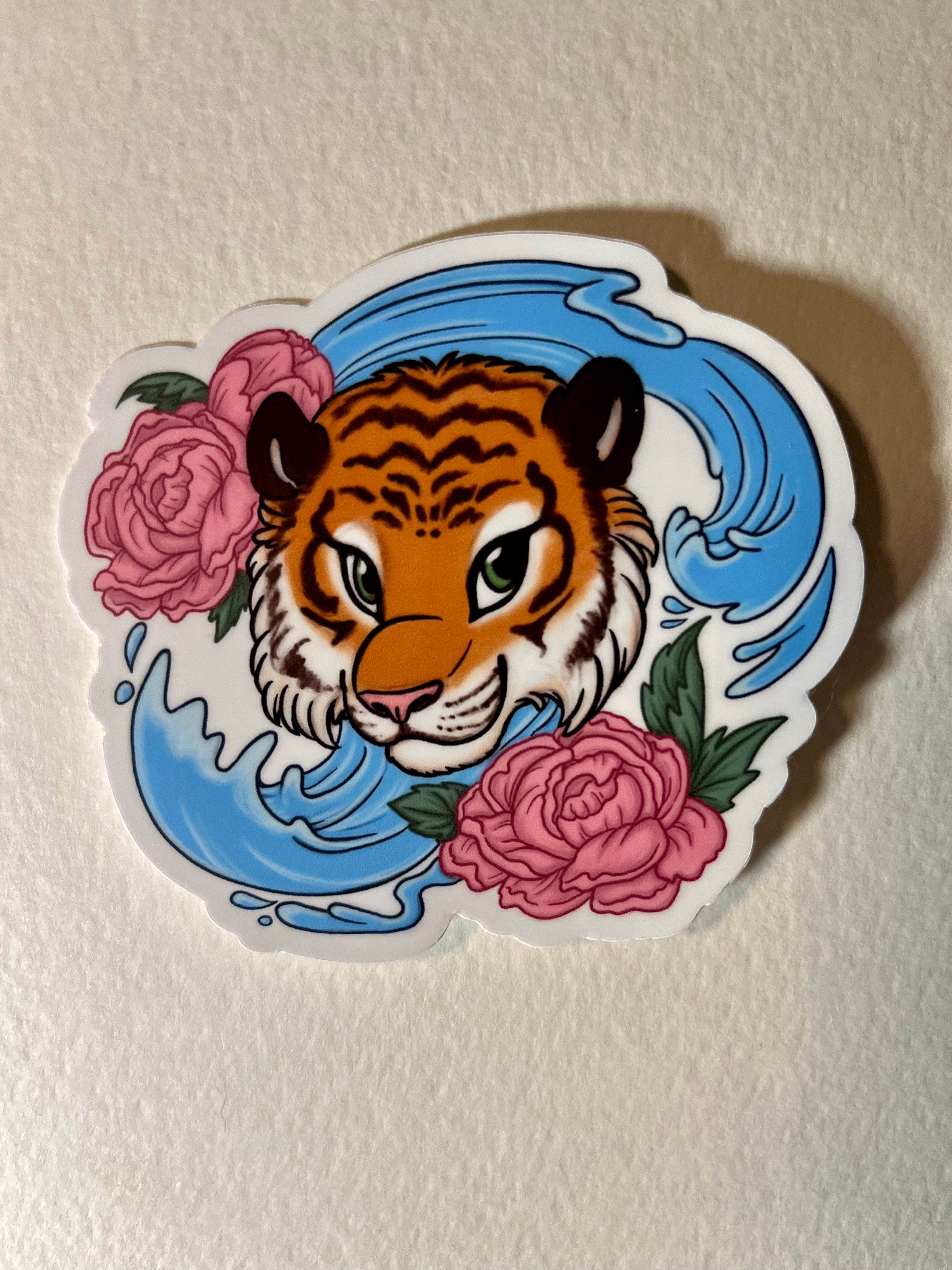 Art Sticker “Year of the Water Tiger”